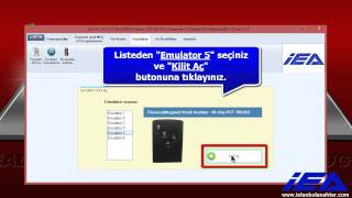 "EMÜLATÖR: 5" (46 Çip - Pcf 7952)  KİLİT AÇMA İŞLEMİ