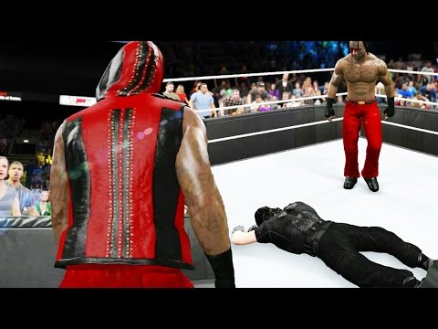 WWE 2k15 MyCAREER Next Gen Gameplay - Seth Rollins vs Brock Lesnar @ Battleground! QJBeast Vicious
