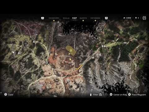 Horizon Forbidden West -Signal Spike-How to find the entrance into the cavern.