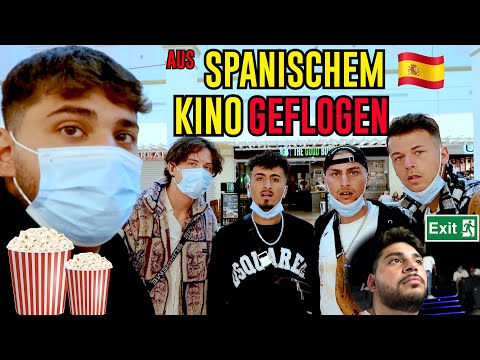 WIR FLIEGEN AUS DEM KINO RAUS IN SPANIEN🇪🇸 EXTREM!!😱 Vlog | ASUTI