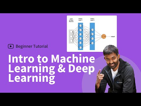 Machine Learning and Deep Learning Beginner Intro and Overview (with Code)