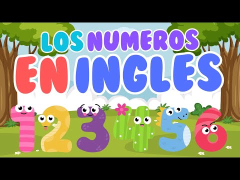 ✨🌈Los Números en Inglés para niños / Contar del 1 al 10 Fácil y Divertido🌈✨