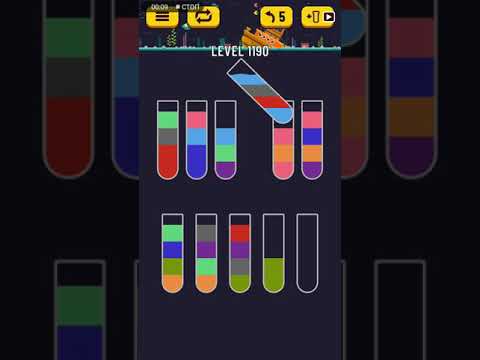 Water Sort Puzzle - level 1190