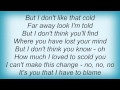 Buffalo Tom - My Responsibility Lyrics