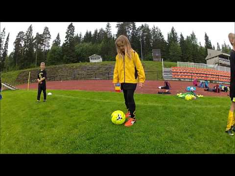 Raufoss Fotball - Fotballskolen Juni 2013 - DAG 1