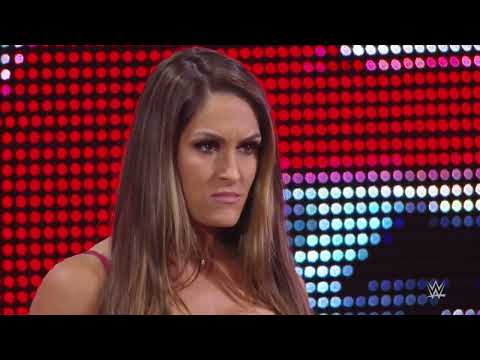 FULL MATCH: 1080pHD WWE RAW 09/29/14 Divas Handicap Match 1 vs 2: Brie Bella vs Cameron & Eva Marie