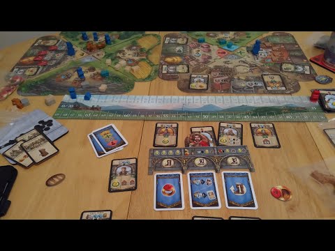 Crown of Emara board game - how to setup, play and review * Amass Games * euro Pegasus Spiele HD