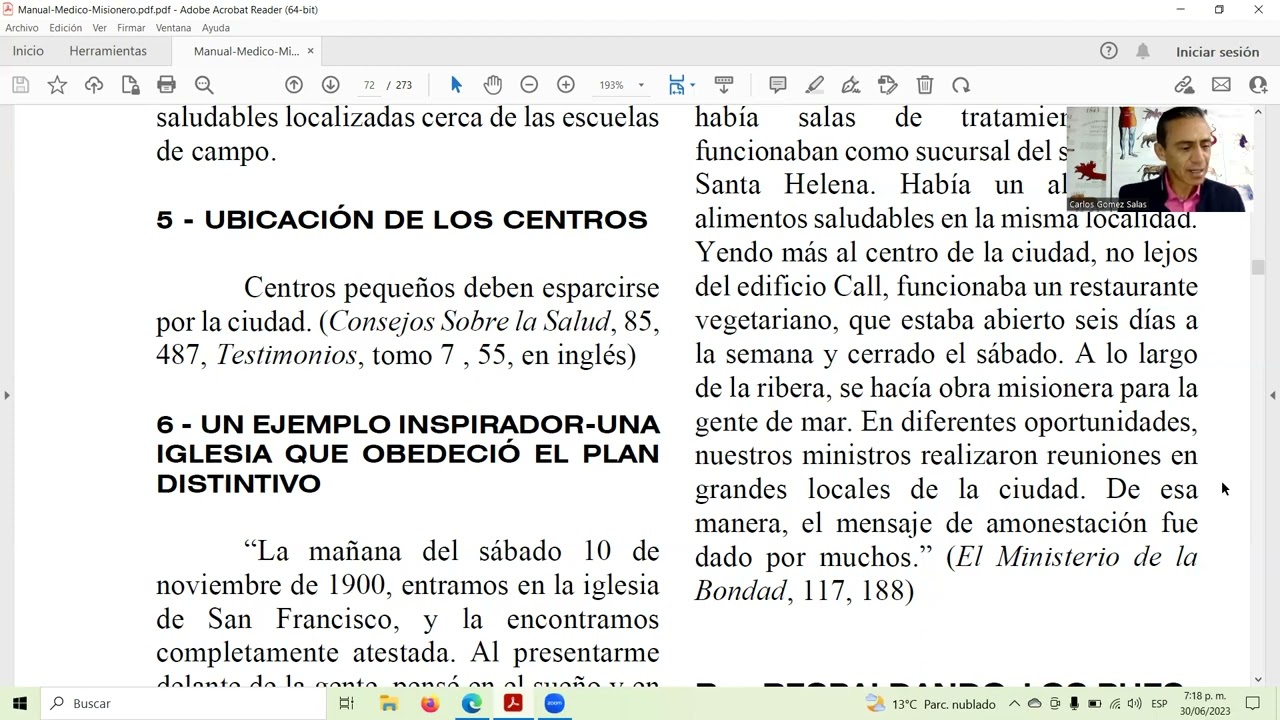 COMO DEBEN FUNCIONAR LAS INSTITUCIONES MEDICO MISIONERAS. Parte 2.