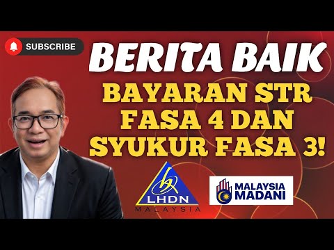 INFO BERITA BAIK STR FASA 4 DAN SYUKUR SABAH FASA 3! 