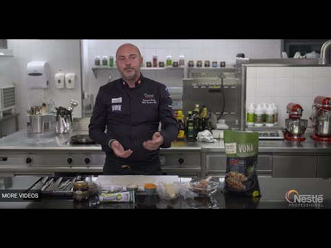 Cooking with Nestlé Professional:  GARDEN GOURMET® Vuna Vegan Tuna™ Croustillant