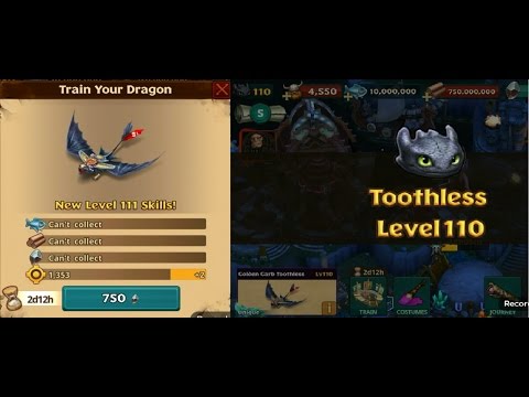 Rise of Berk Toothless Level 111 & Halloween Update Sep 2016