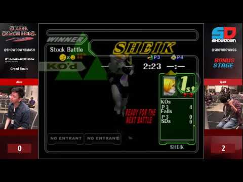 FanimeCon Bonus Stage: Melee - Grand Finals: dkuo (Falco) vs Spark (Sheik)