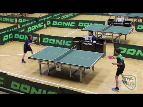 41. DKT - Schüler Einzel B Finale - Selzer vs. Rehmer - Drei Königs Turnier 2019 - DJK Roden