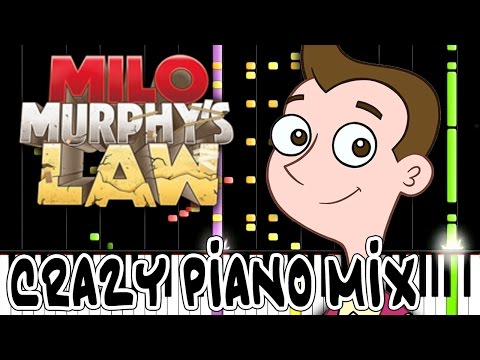 Crazy Piano! MILO MURPHY'S LAW THEME