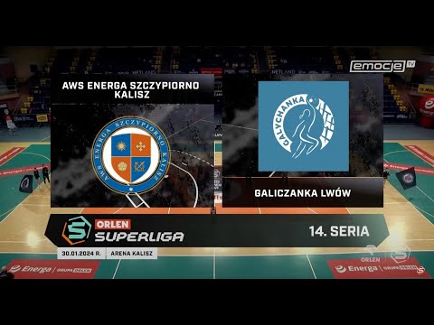 14. Seria AWS Energa Szczypiorno Kalisz - Galiczanka Lwów SKRÓT