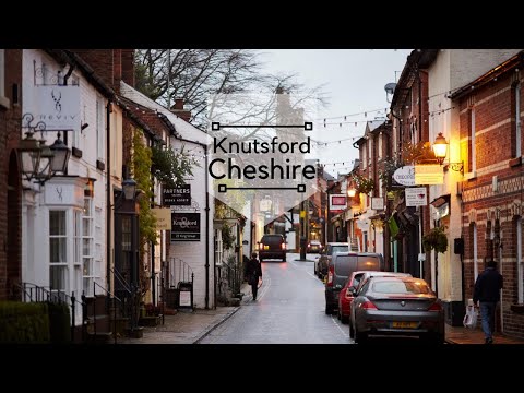 Knutsford, Cheshire |Old town in England| Walking Around Centre Of Knutsford Virtual Walk 4K Video