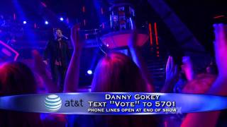 Danny Gokey &quot;Stand By Me&quot; Top 8 American Idol 2009 (Apr 7)