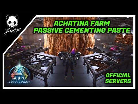 Achatina Snail Farm - Passive Achatina Paste And Organic Polymer | ARK: Survival Ascended