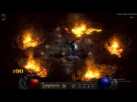 Diablo 2: Resurrected - 100 runs x Chaos Sanctuary (episode 2), players 7 difficulty. Highlights!