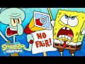 SpongeBob Quits The Krusty Krab Squid On Strike Full Scene SpongeBob