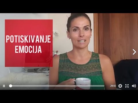 Potiskivanje emocija vodi u bolest- NATASA VUKOJE