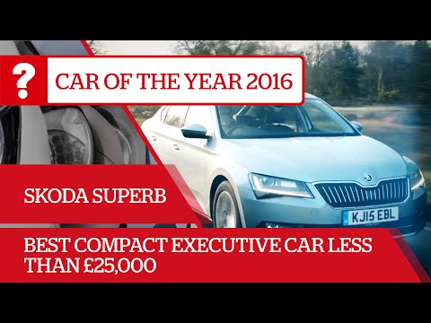 Skoda Superb - 2016 What Car? Best compact executive car less than £25,000