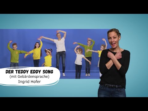🧏🏼‍♂️ Der Teddy Eddy Song (mit Gebärdensprache) | Kinderlieder zum Mitsingen und Bewegen