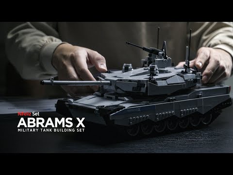 NIFELIZ Abrams X Tank｜Modern Warfare Reimagined in Building Blocks