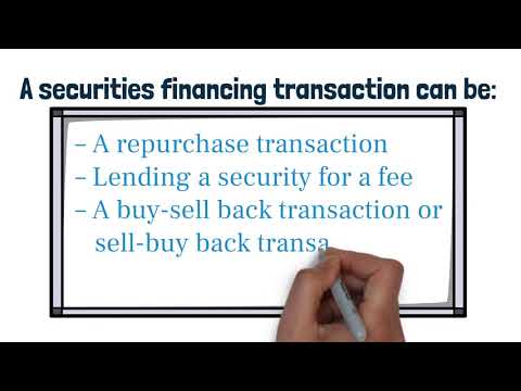 Securities finance transaction (SFT)