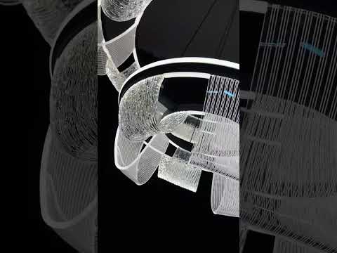 Миниатюра изображения товара Люстра LED4U L7706-800-460 BK