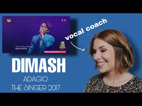 Vocal Coach reacts to Dimash-Adagio the singer 2017