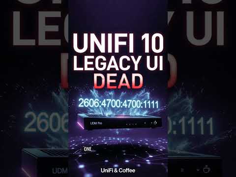 UniFi Network 10 is Here! Real IPv6 + Legacy UI is DEAD Forever ⚰️