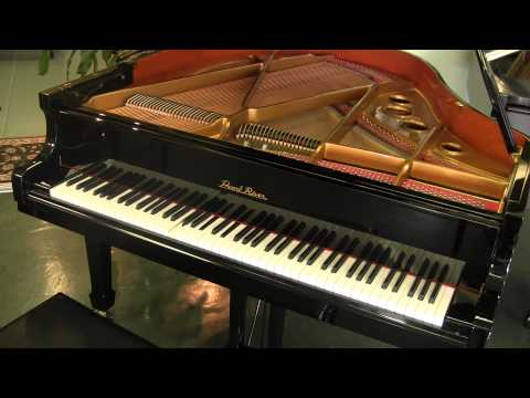 Baby Grand Piano with New QRS PNOmation II