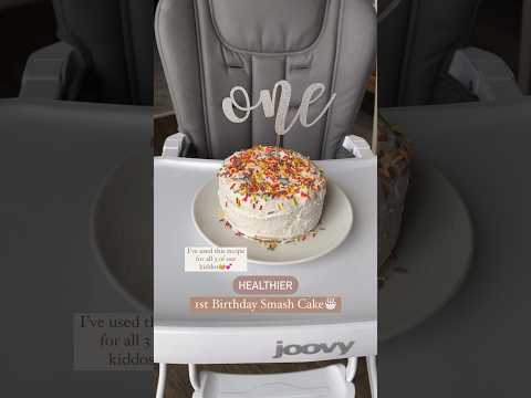 I’ve used this recipe for all our kids! Healthy Smash Cake for 1st birthday!🎂🙌 #smashcake #recipe