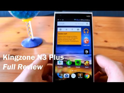 Kingzone N3 Plus Full Review: An ugly 5" MTK6732 phone for $160