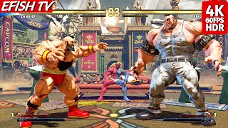 Zangief vs Abigail (Hardest AI) - Street Fighter V | PS5 4K 60FPS
