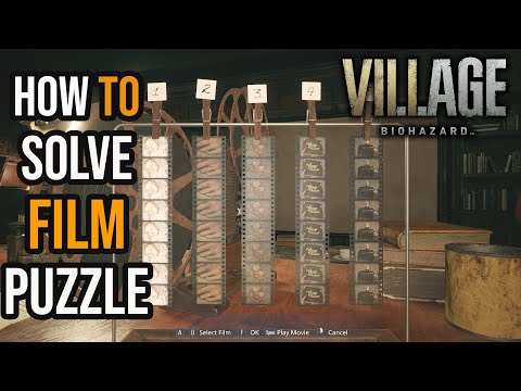 Resident Evil 8 Village - How to Solve Film Puzzle