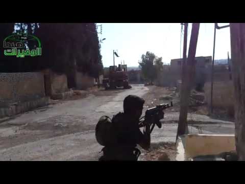 اشتباكات بين عناصر لواء أسود الحرب وقوات النظام في المغير