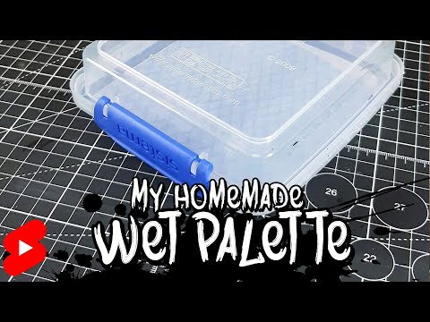 My Homemade Wet Palette
