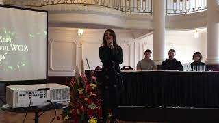 Holly Tandy sings Somewhere over the Rainbow