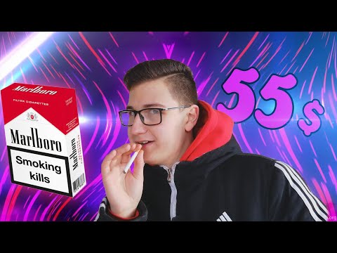 ОБЗОР СИГАРЕТ 'Marlboro ЗА 55 РУБЛЕЙ'. (ШОК)