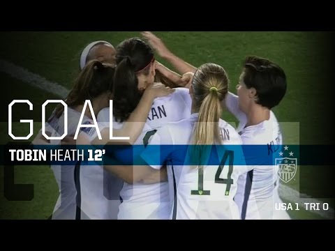 WNT vs. Trinidad & Tobago - Tobin Heath Goal