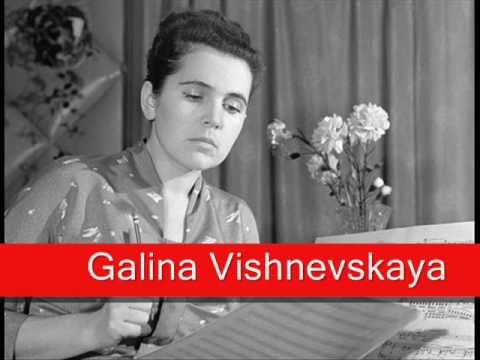Galina Vishnevskaya: Puccini - Tosca, 'Vissi d'arte'