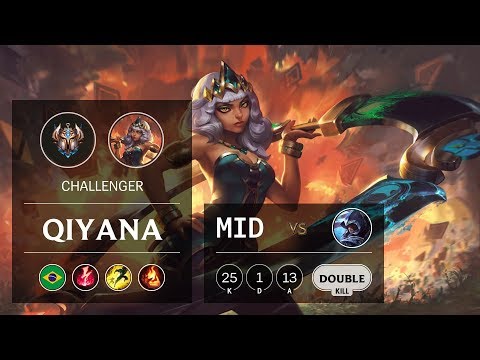 Qiyana Mid vs Talon - BR Challenger Patch 9.21