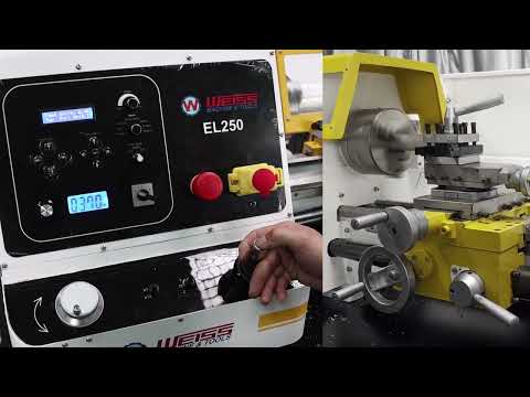 WEISS EL250 Electronic Lathe NEW generation innovation lathe