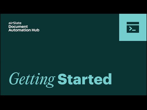 Getting Started with the airSlate API: Video Tutorial