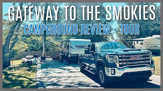 Gateway To The Smokies RV Park REVIEW + COMPLETE DRIVE THROUGH TOUR