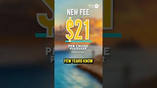 Cruise Passengers Now Pay THIS in Mexico?! #cruisenews #cruisetips