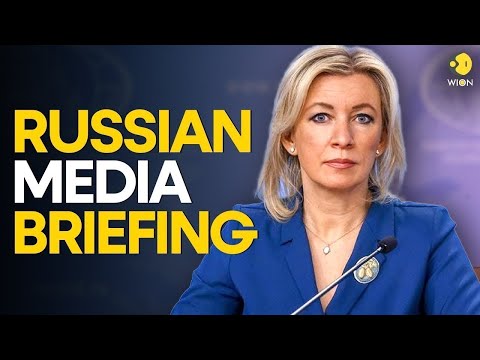 Russia LIVE: Russian foreign ministry's Zakharova holds weekly briefing | WION LIVE