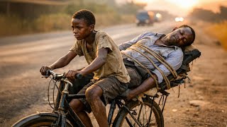 Un jeune mendiant parcourt 98 km à vélo pour  sauver un homm, ignorant qu'il est milliardaire.